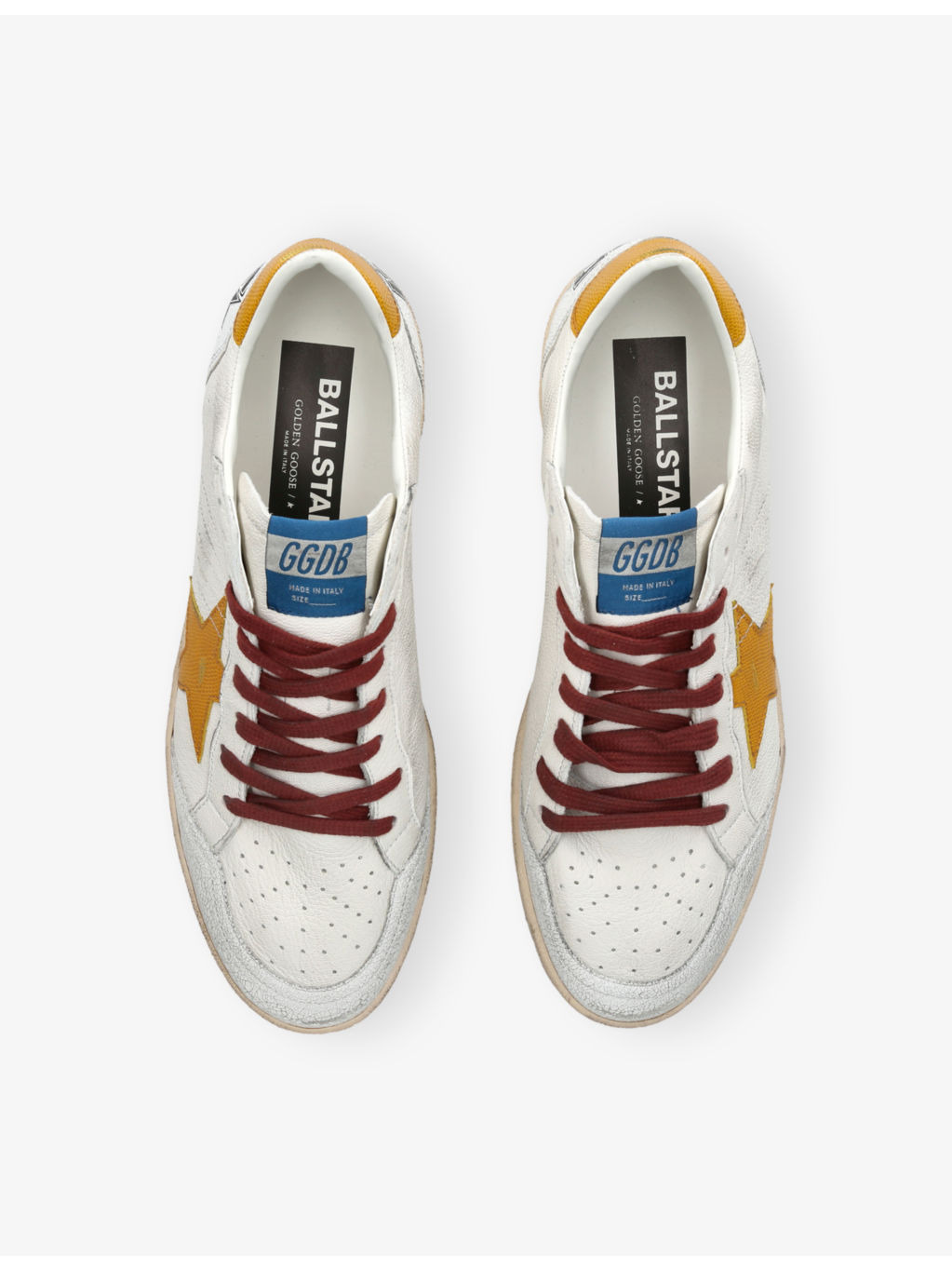 Men’s Ball Star Leather Low-Top Trainers - 2