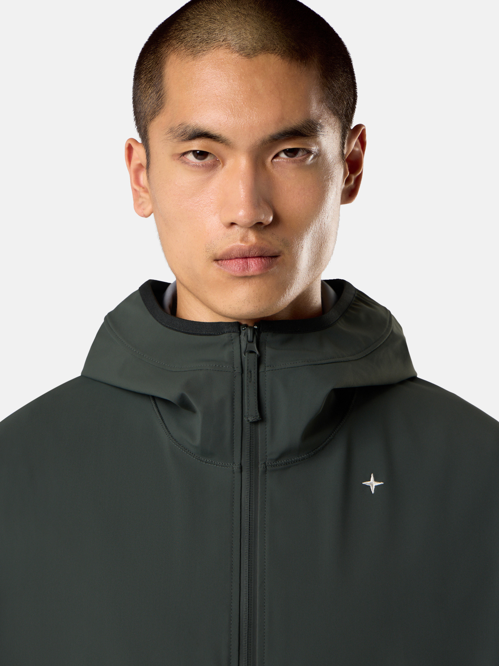 6100064 TECHNICAL JERSEY STRETCH NYLON / POLYESTER_STONE ISLAND STELLINA - 4