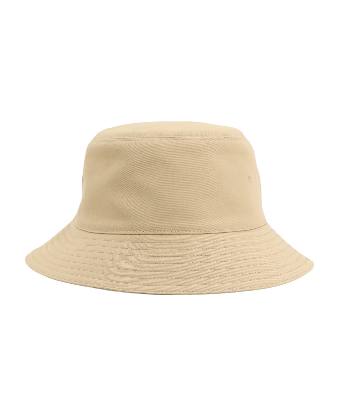 Check-pattern Reversible Pull-on Bucket Hat - 2