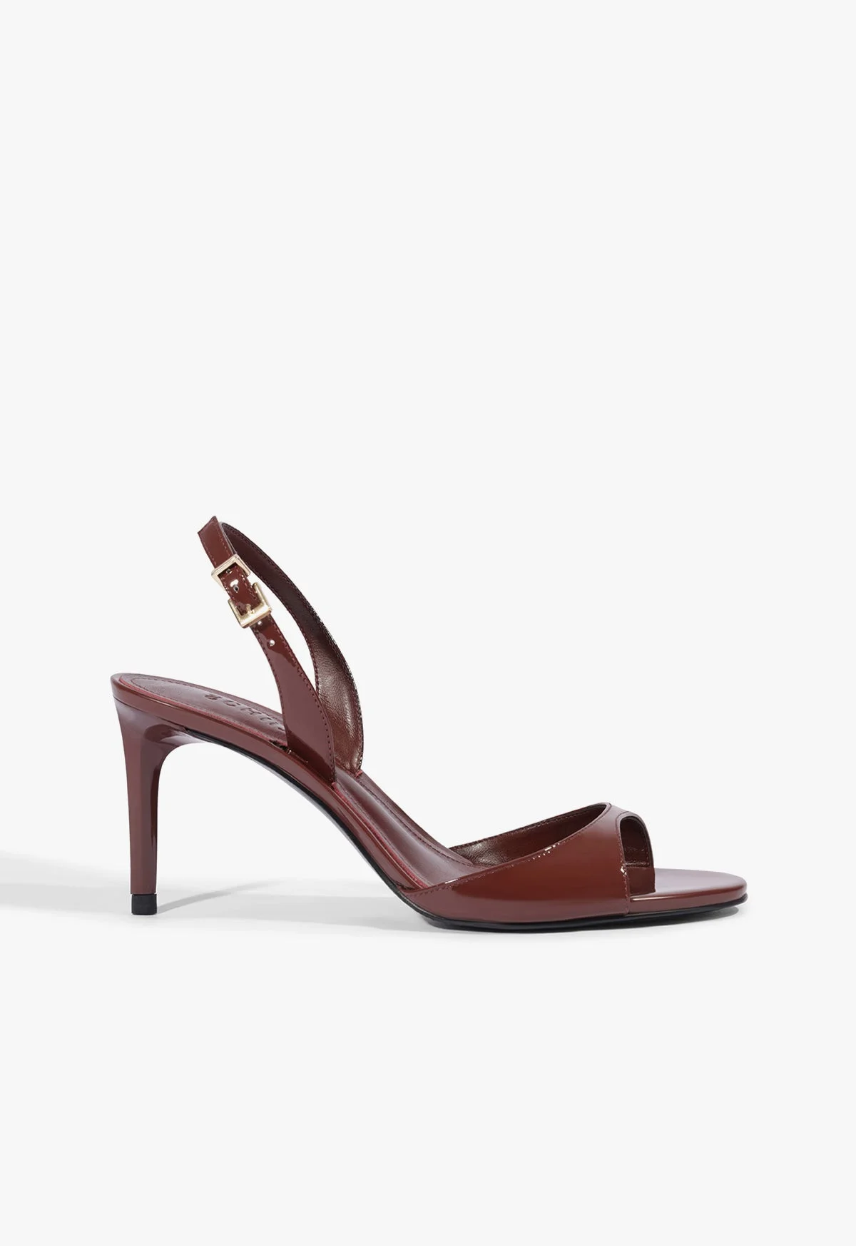 Scarlett Sling Buckle Patent Sandal - 1