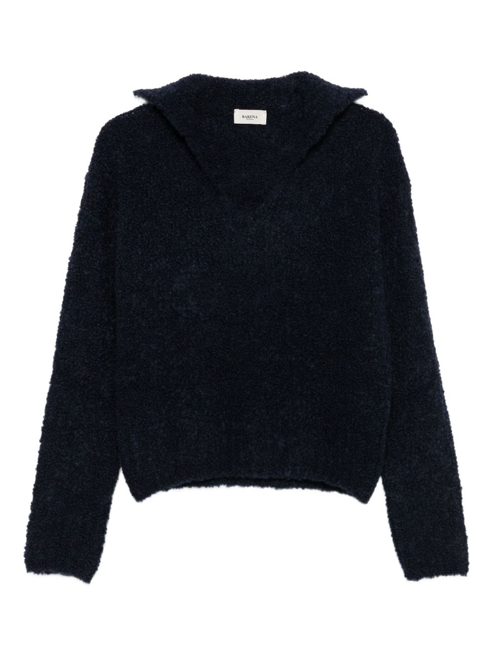 bouclé sweater - 1