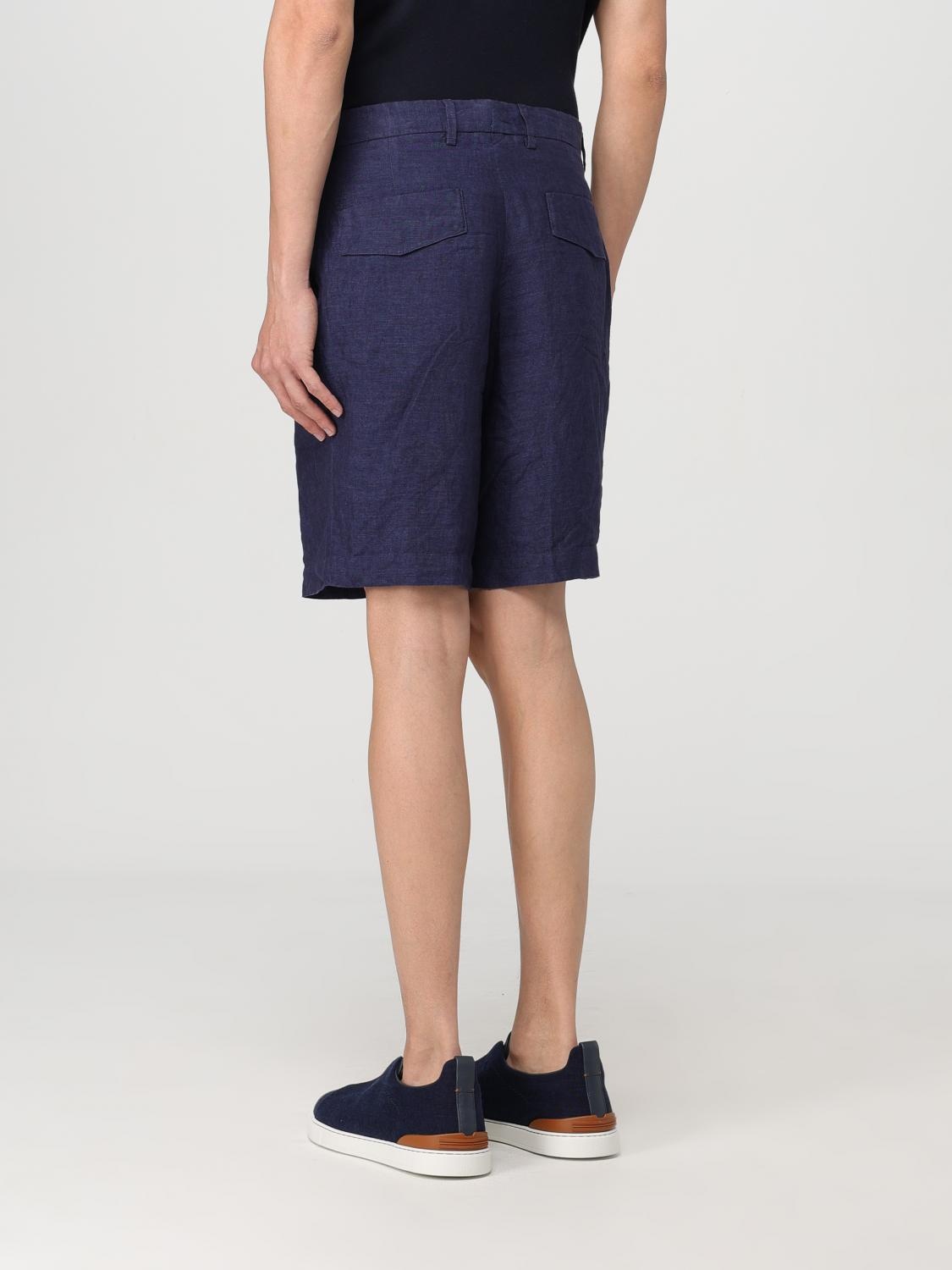 Zegna Short Men Blue - 3