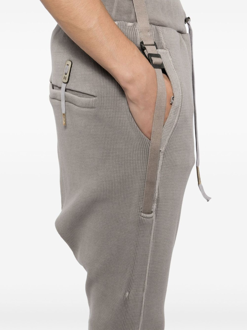 crop-crotch detail track pants 5