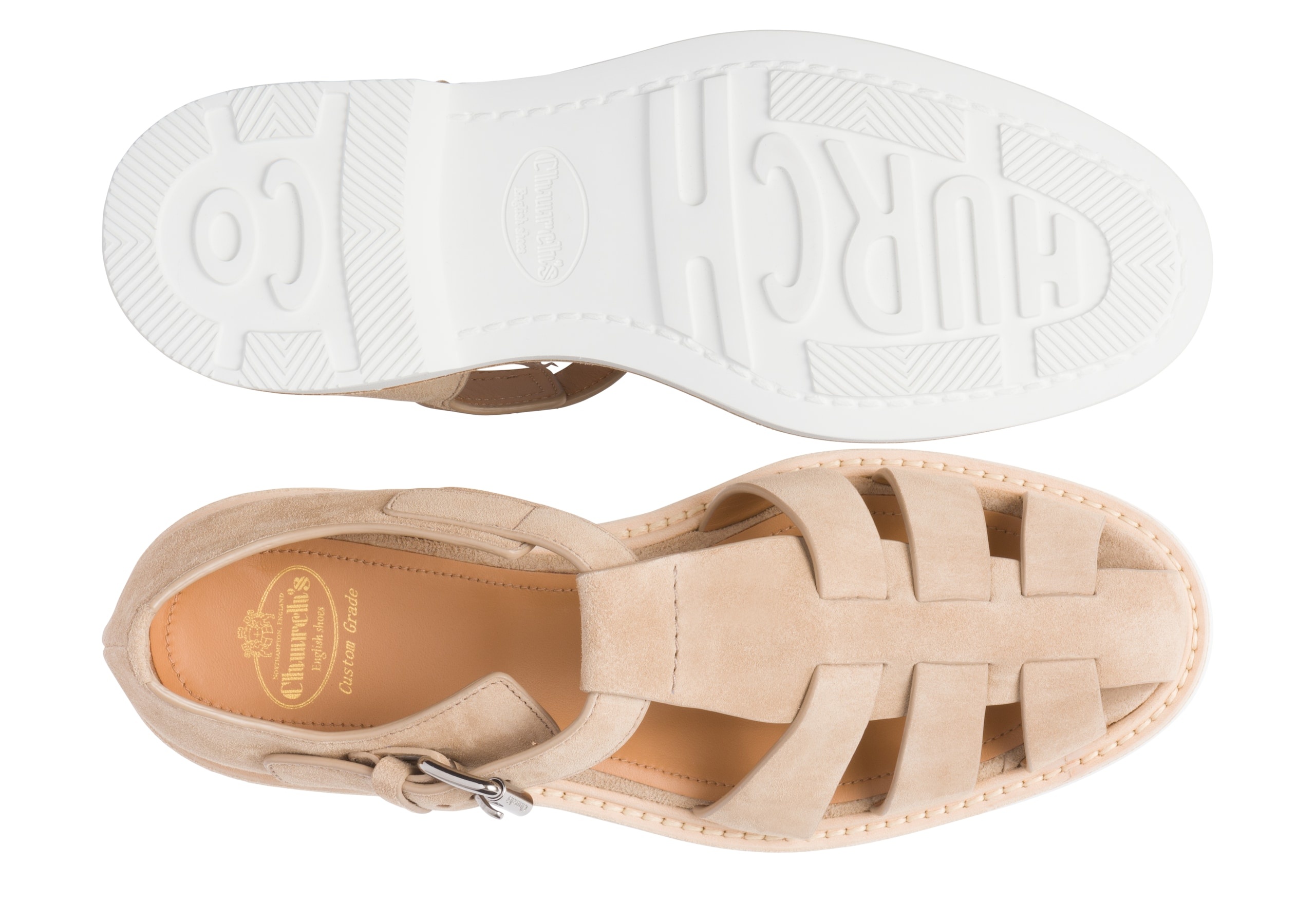 Hove w 4
Soft Suede Sandal Natural - 3