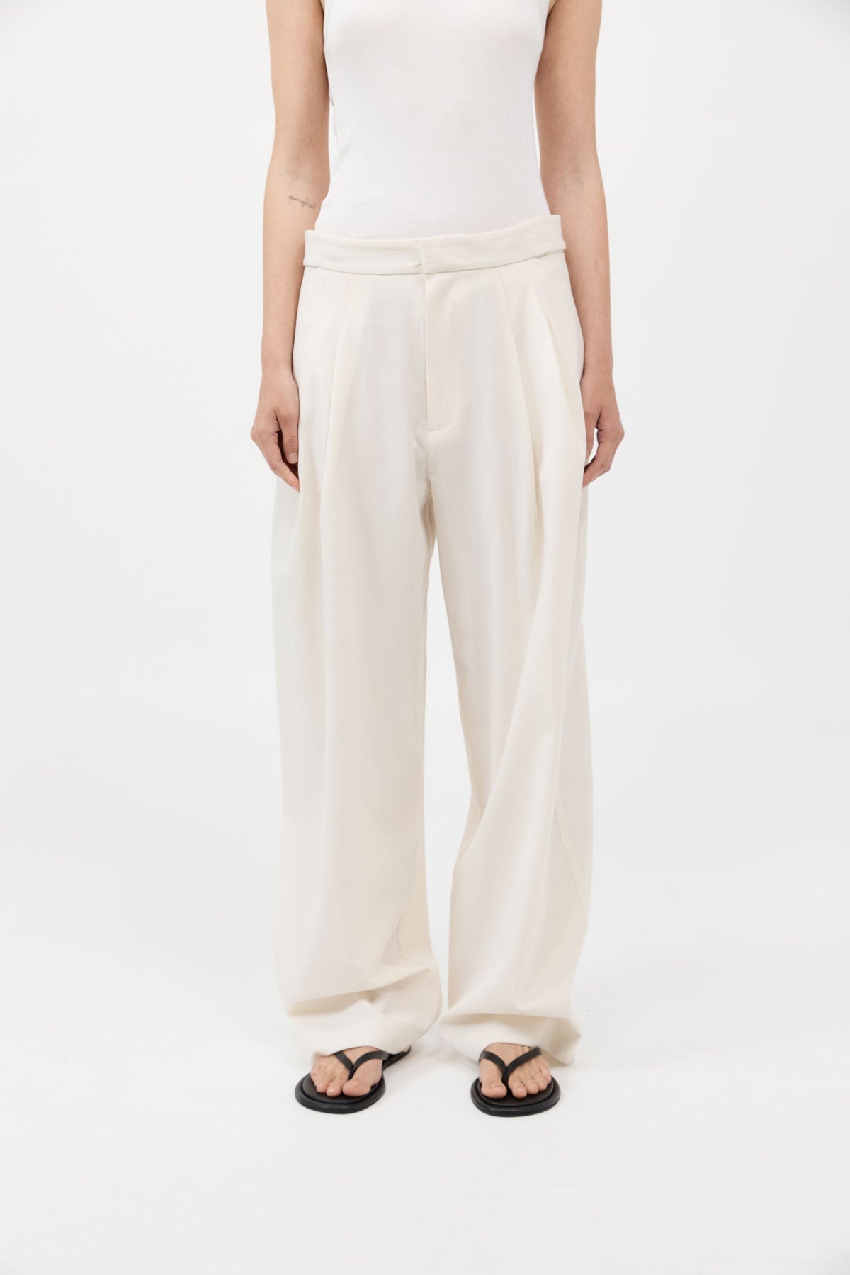 Adjustable Pants - Milk - 3