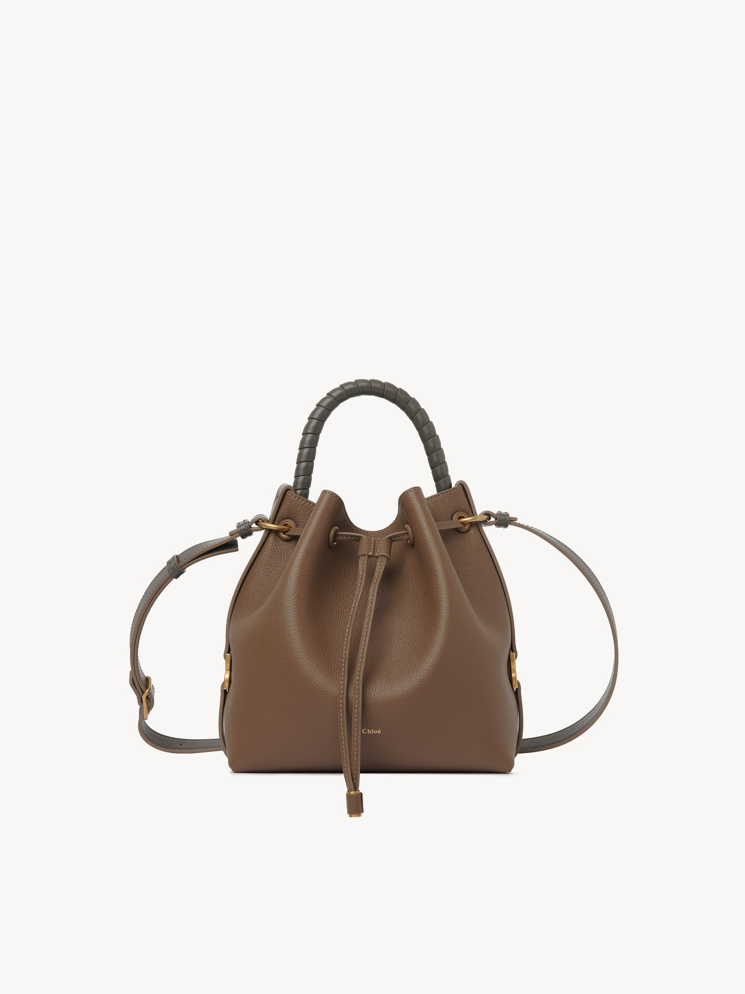 【関税&送料込】Chloe Marcie Bucket Bag Chloé - Marcie Black Leather Micro Bucket Bag | Mitchell Stores