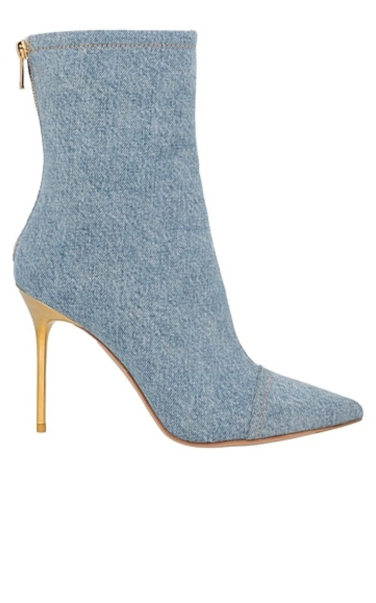 Skye Denim Ankle Boots - 1
