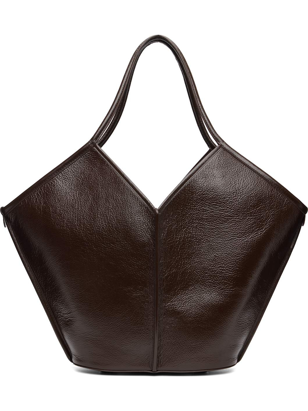 Brown Calella Distressed Tote - 1