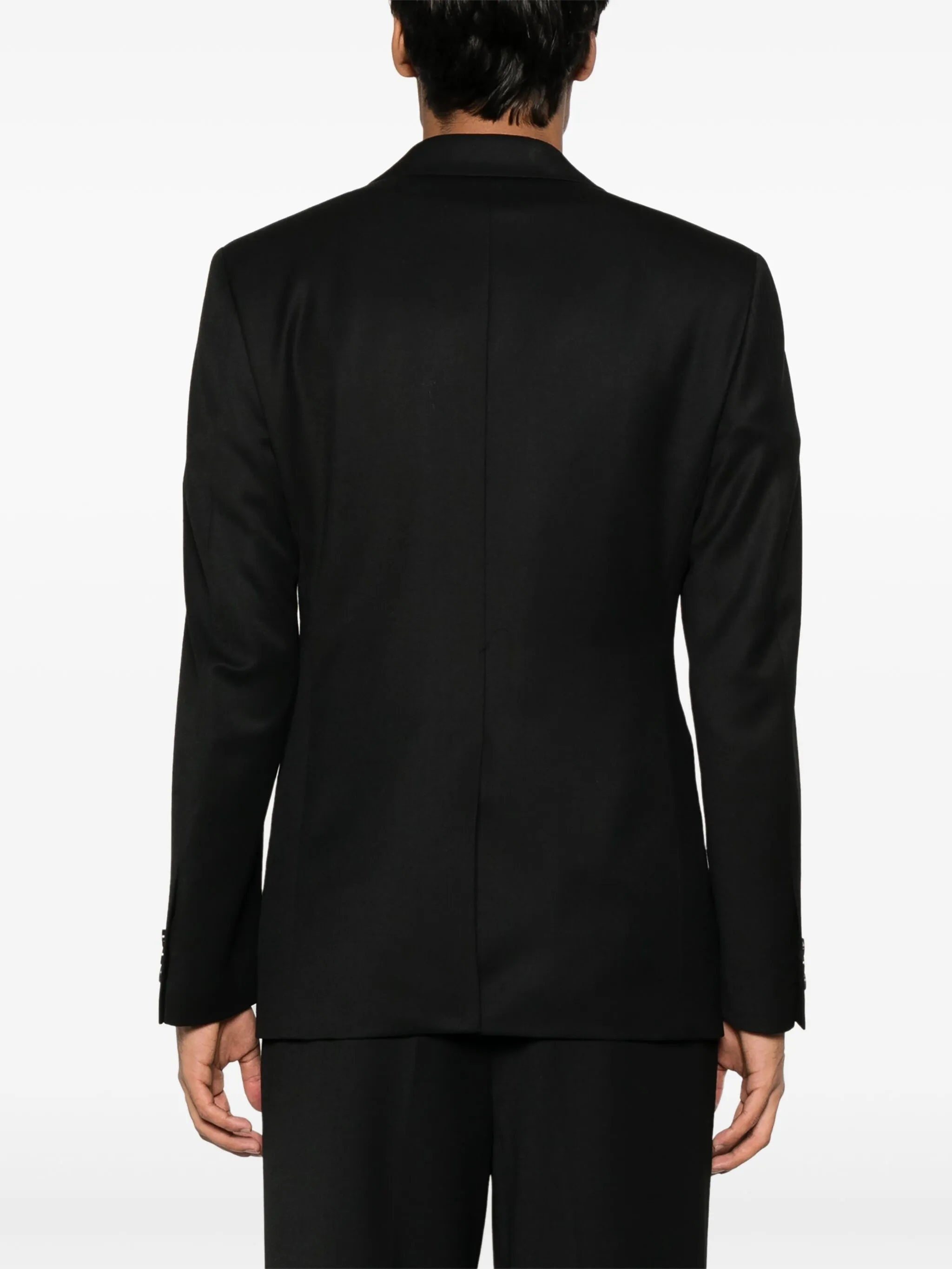 Double-breasted Twill Blazer - 2