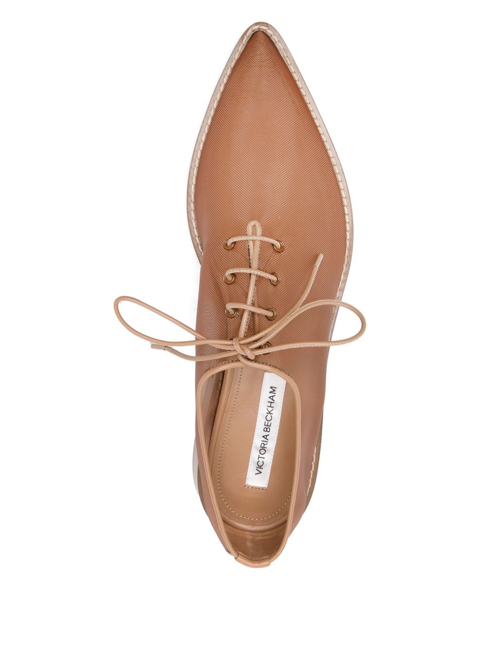 mesh oxford shoes - 4