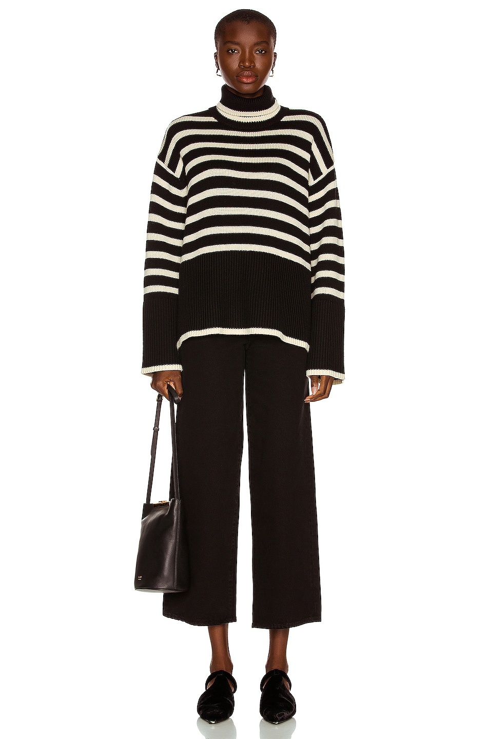 Signature Stripe Turtleneck Sweater - 4