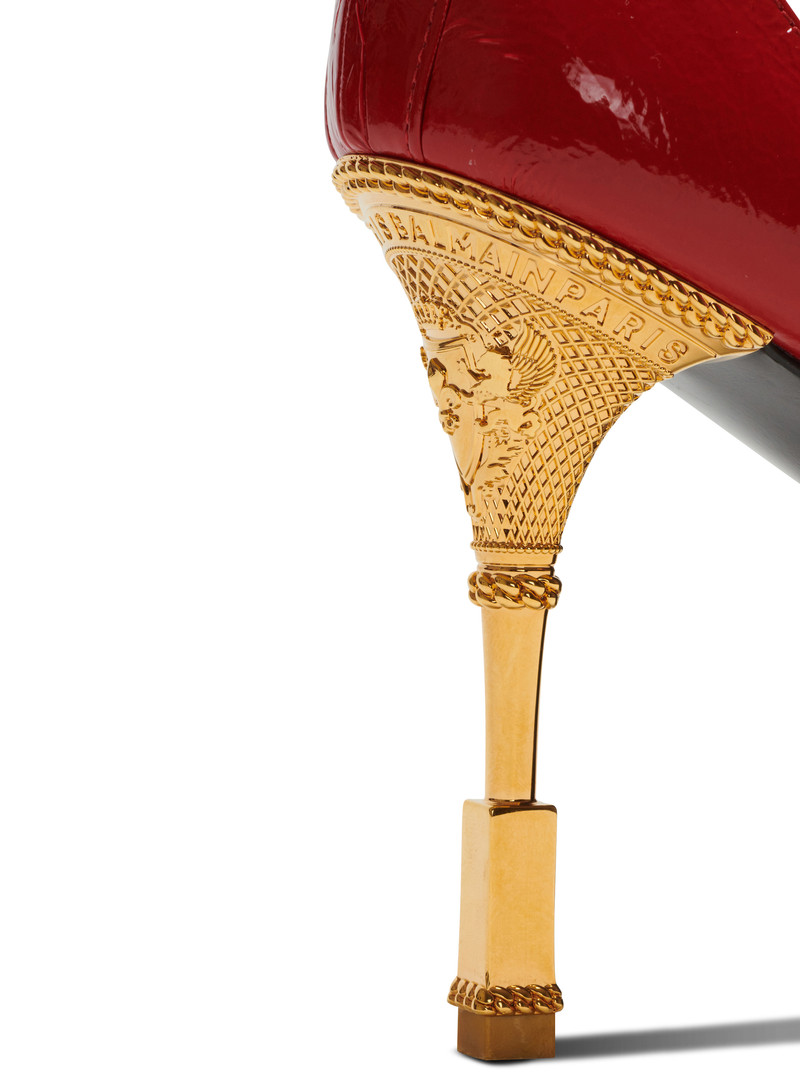 Moneta patent leather sandals 7