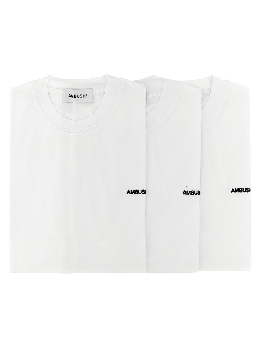 Tシャツ・カットソー AMBUSH 3-pack 'Tap Shoe' T-shirt (BMAA035F23JER0011000 1000) Ambush Ambush 3-Pack 'Tap Shoe' T-Shirt - BeyondStyle
