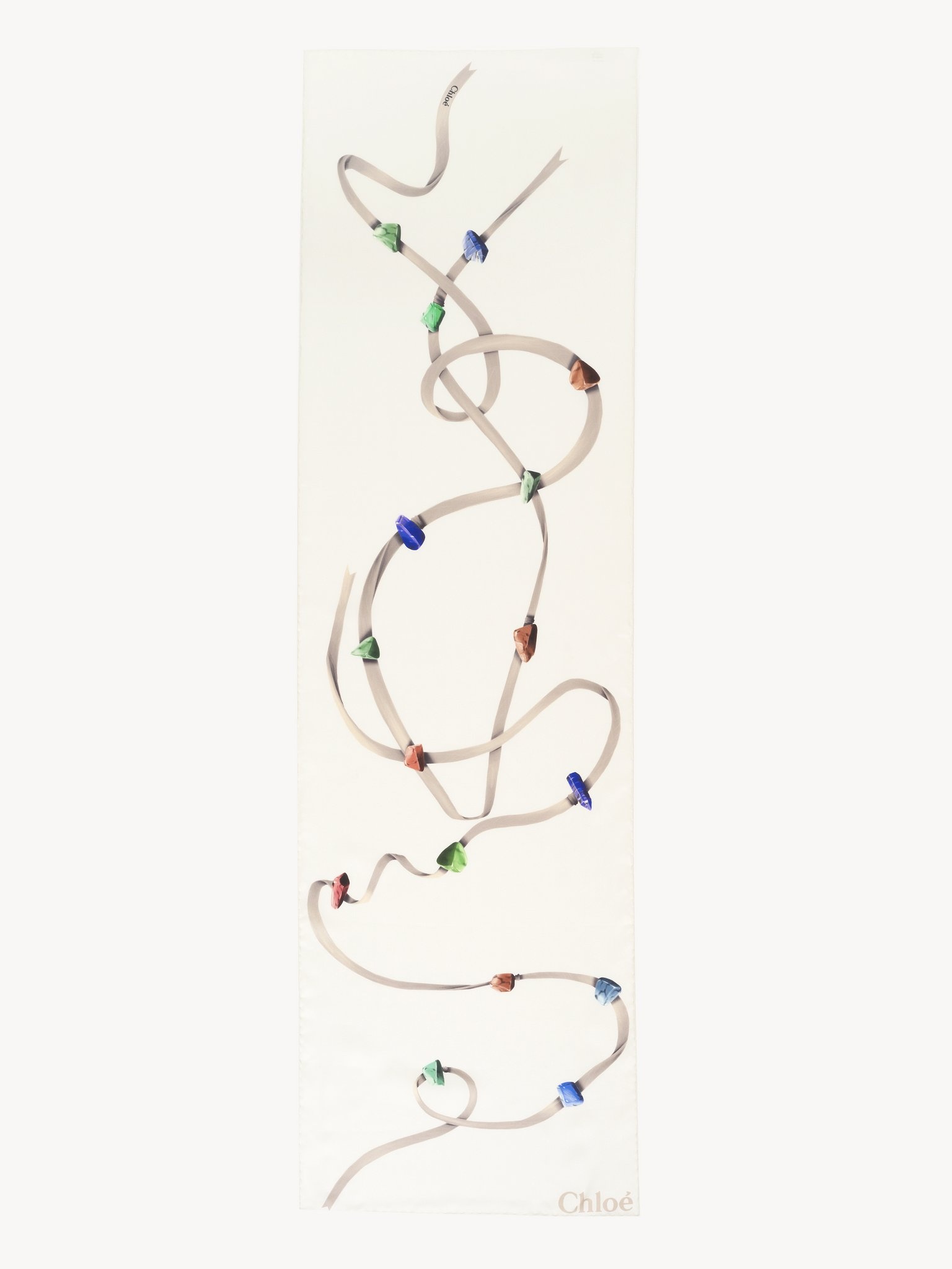ZODIAC EARTH PRINTED SCARF 2