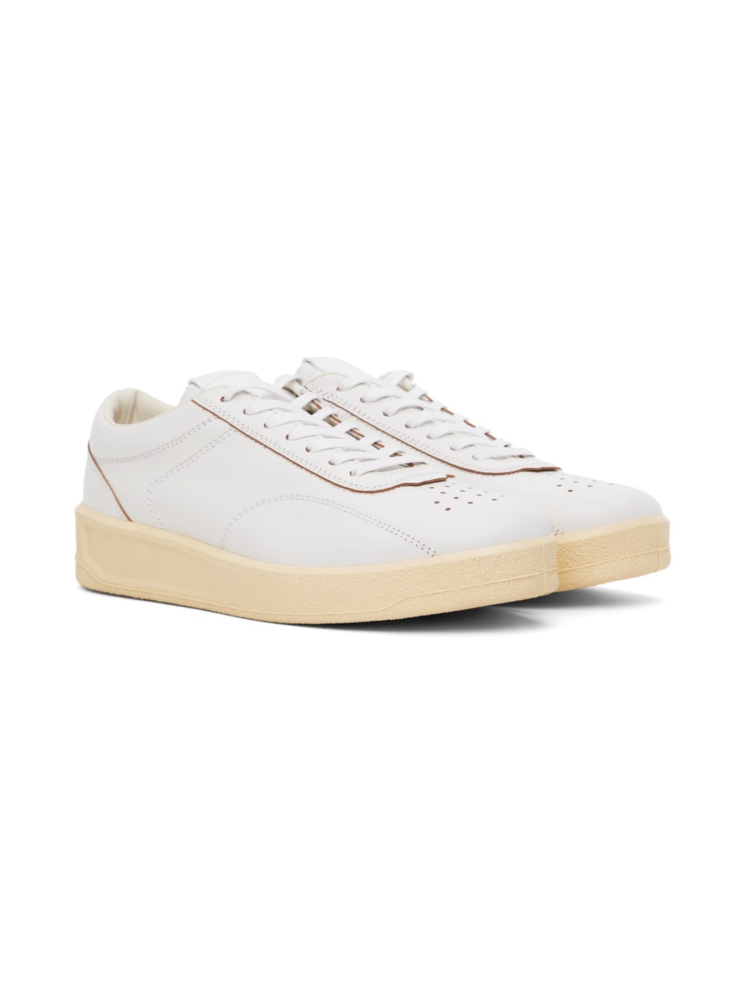 Off-White Low-Top Sneakers - 4