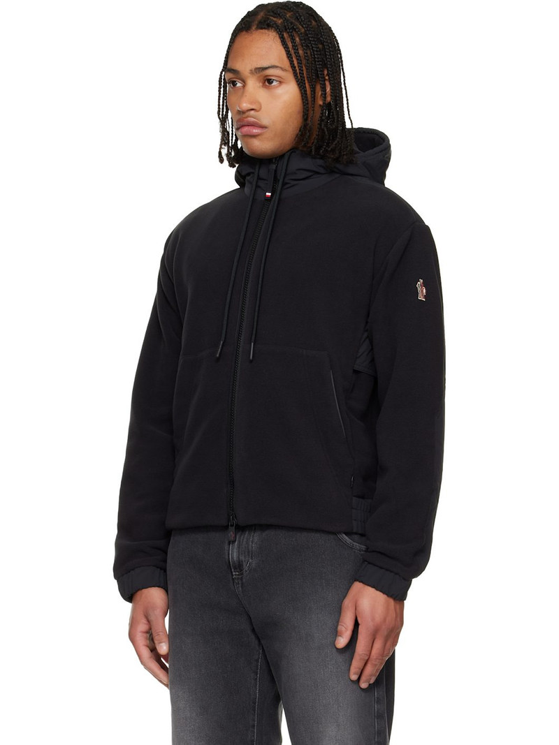 Moncler Grenoble Black Polartec® Zip-Up Hoodie outlook