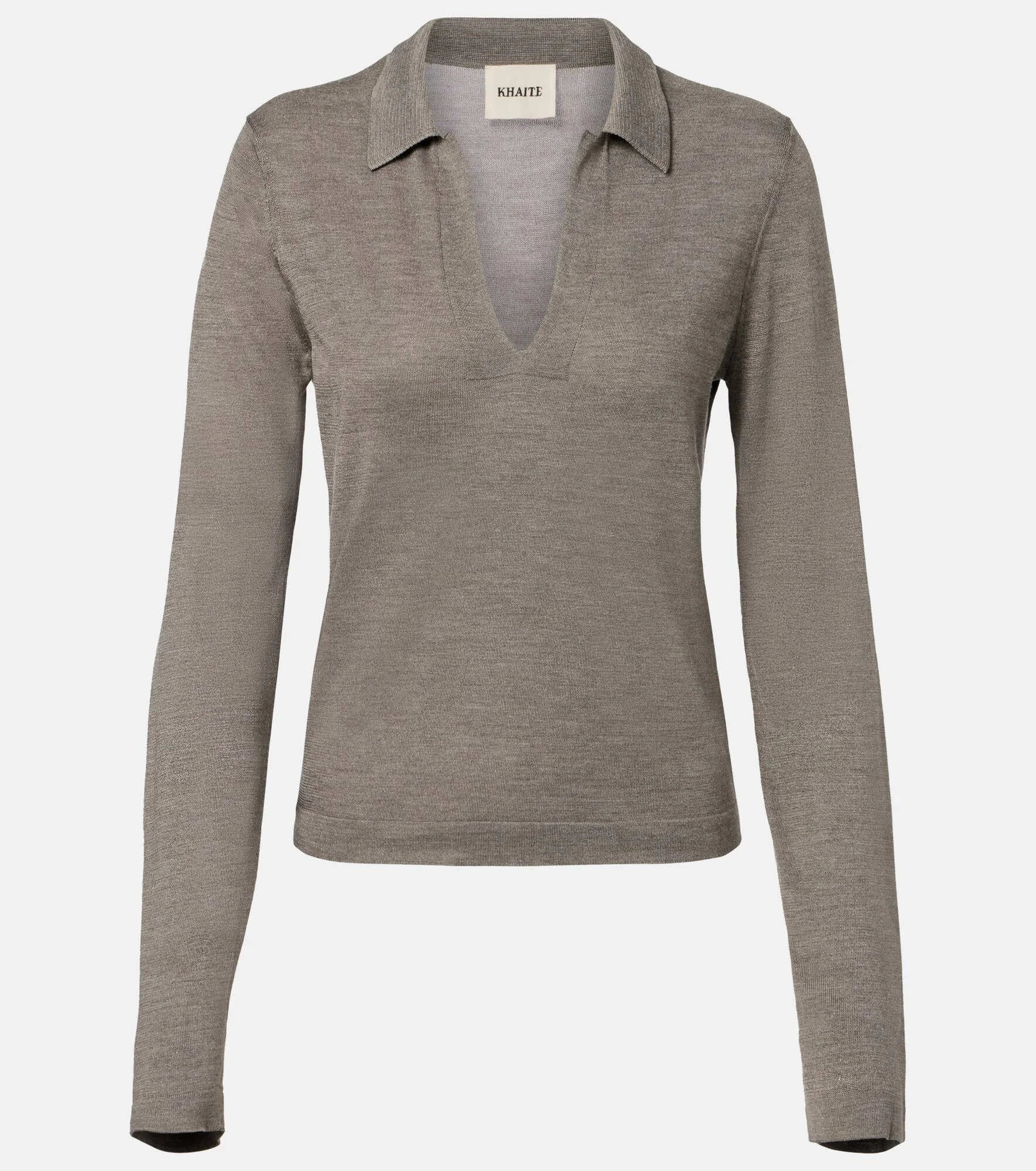 Mikel silk polo sweater - 1