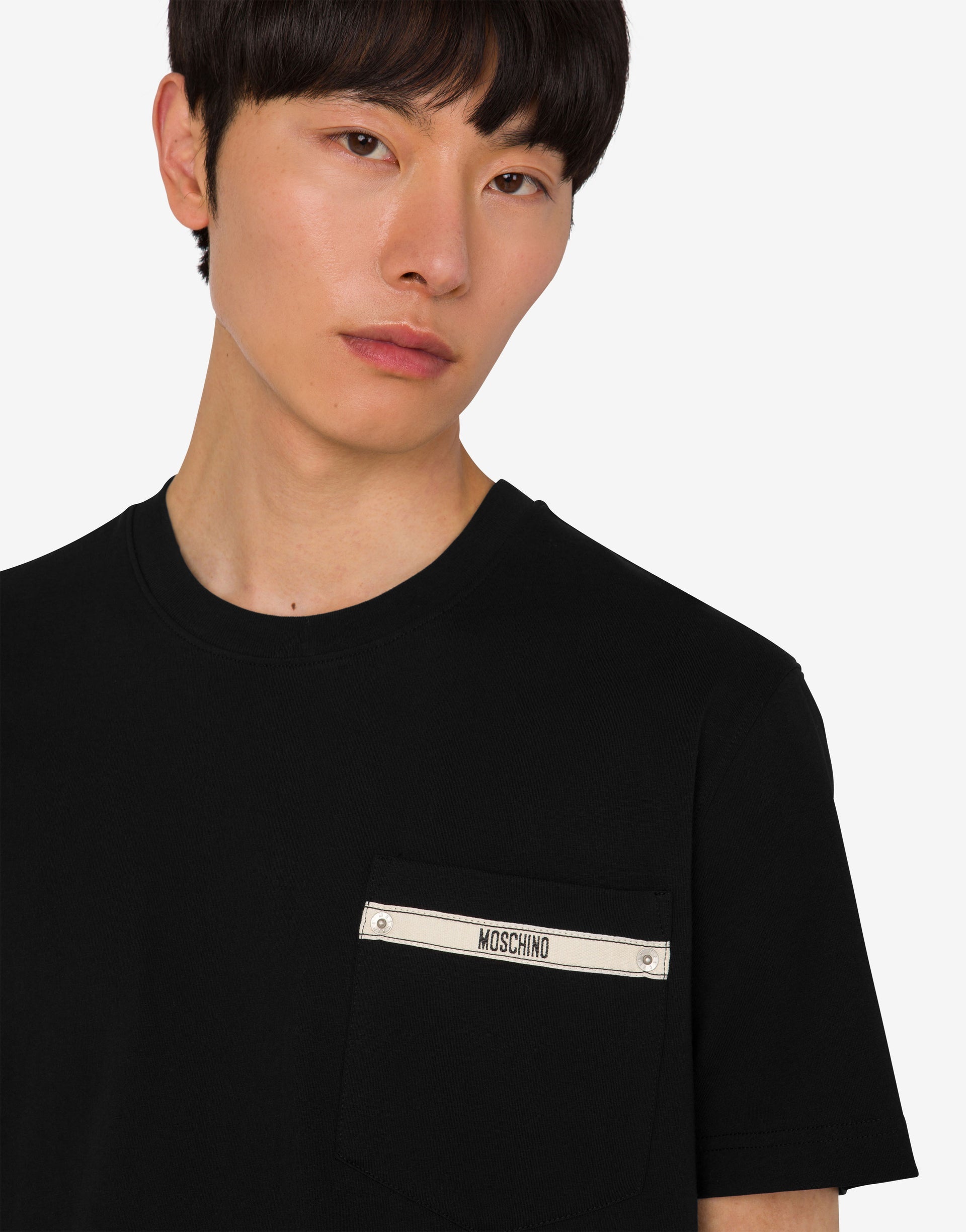 EMBROIDERED ORGANIC COTTON JERSEY T-SHIRT - 4