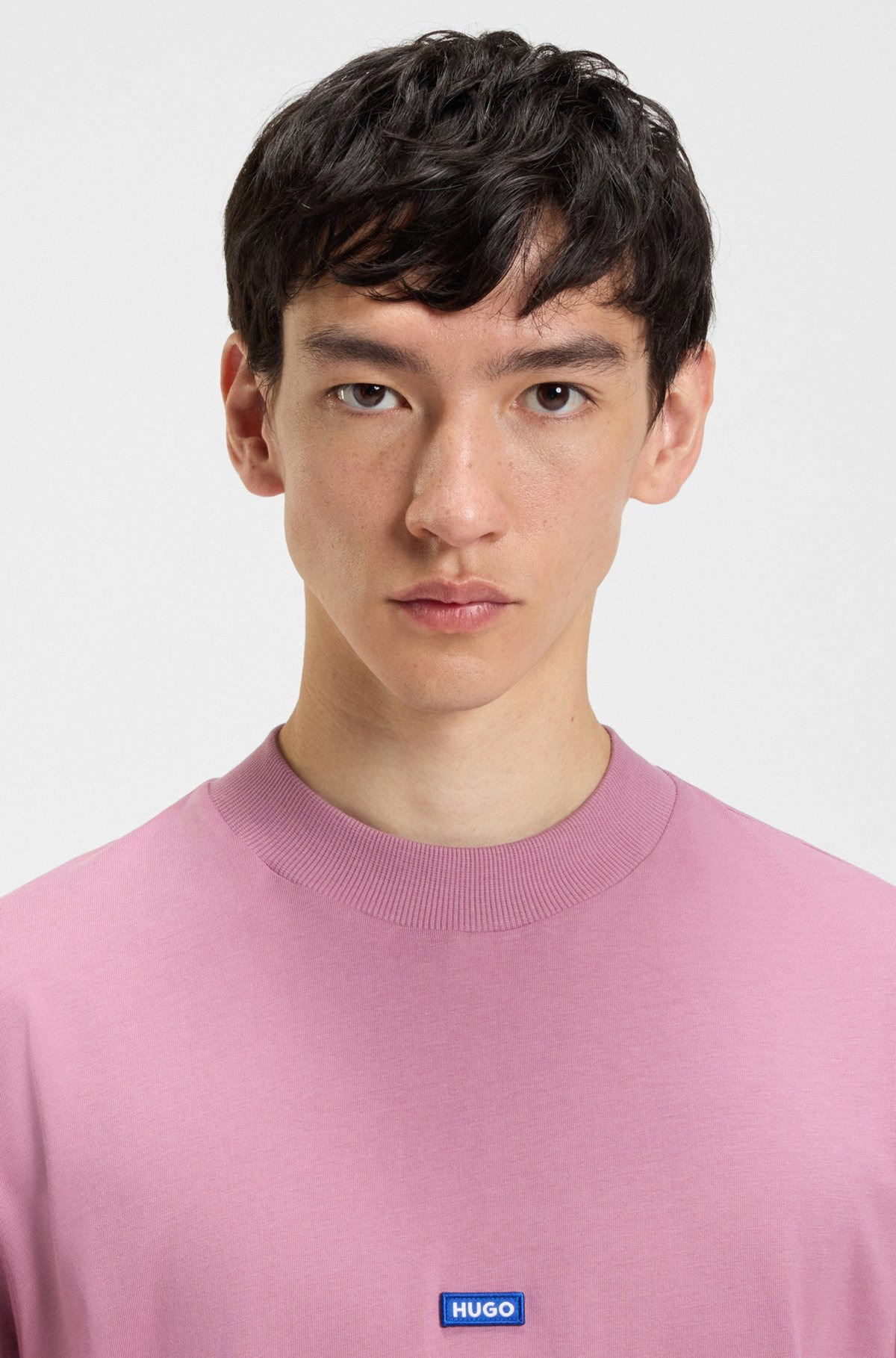 LOGO-PATCH T-SHIRT IN COTTON JERSEY - 3