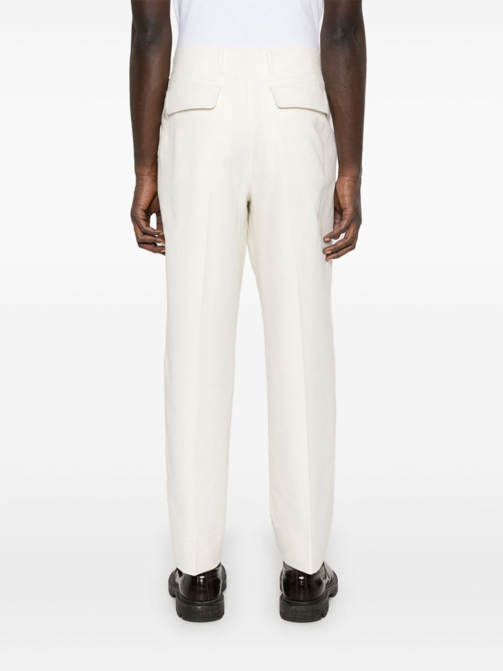 flannel trousers - 4