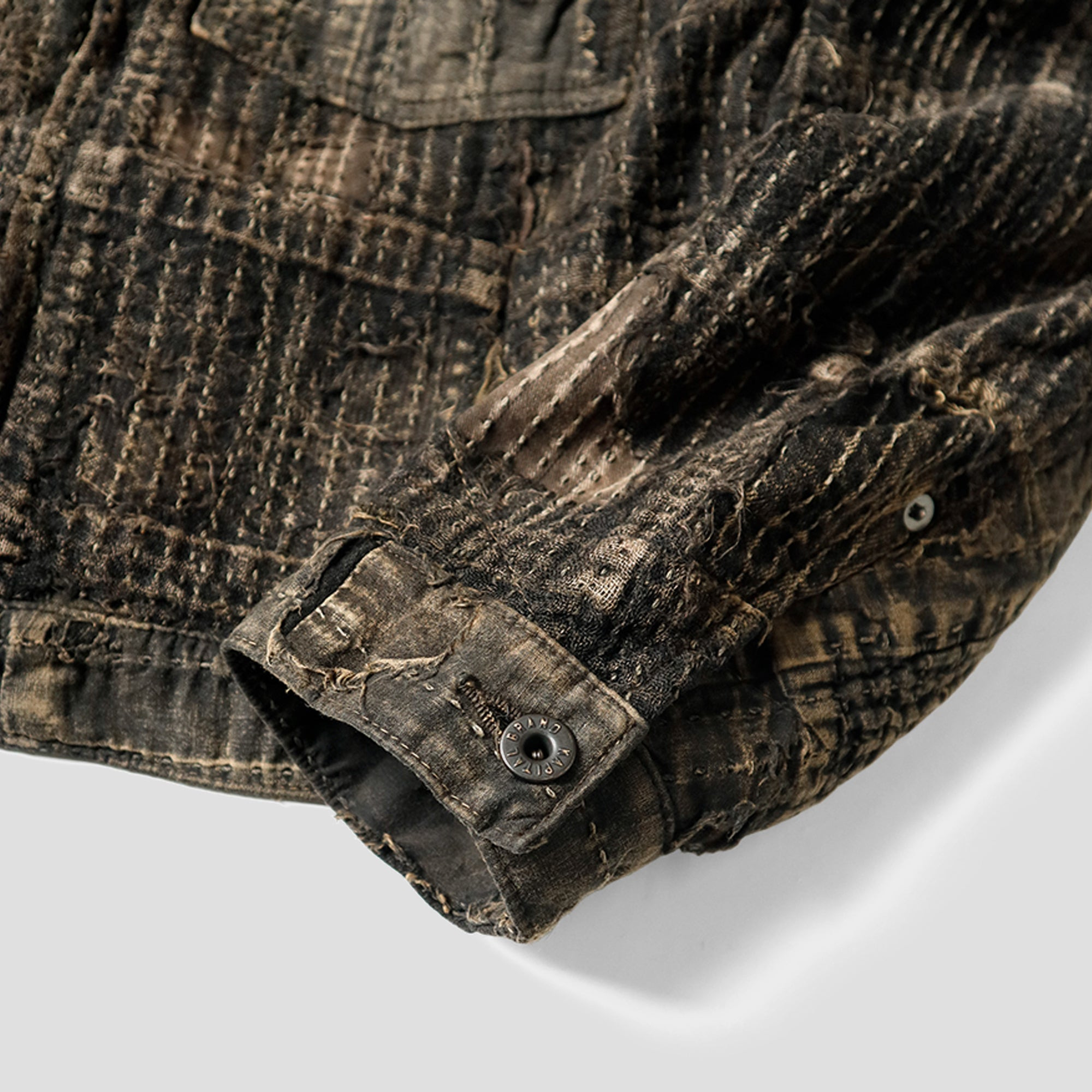 BLACK TEA-CORE BORO SPRING 1st JACKET - 5