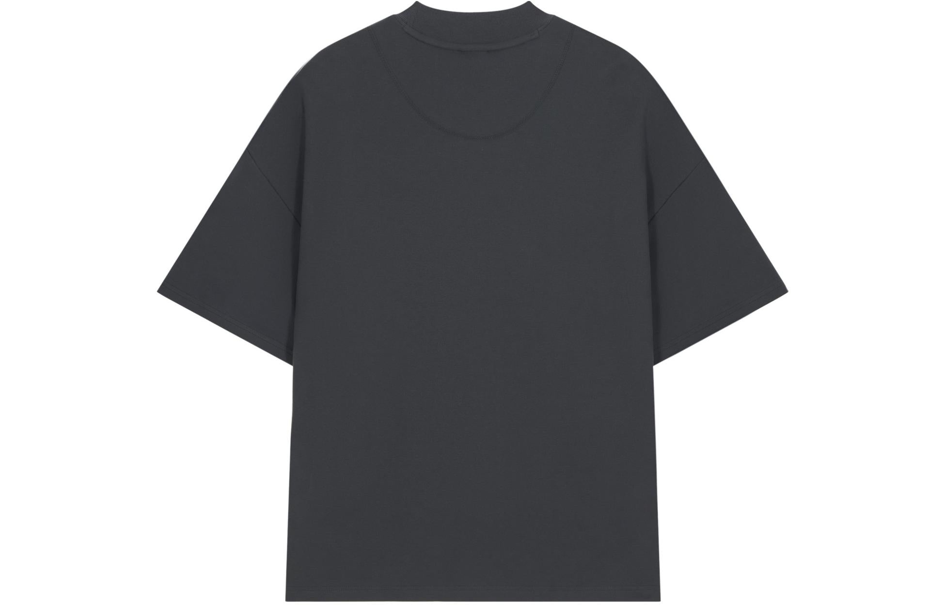 New Balance NB Logo Cotton T-shirt 'Grey' AMT41333-ACK - 2