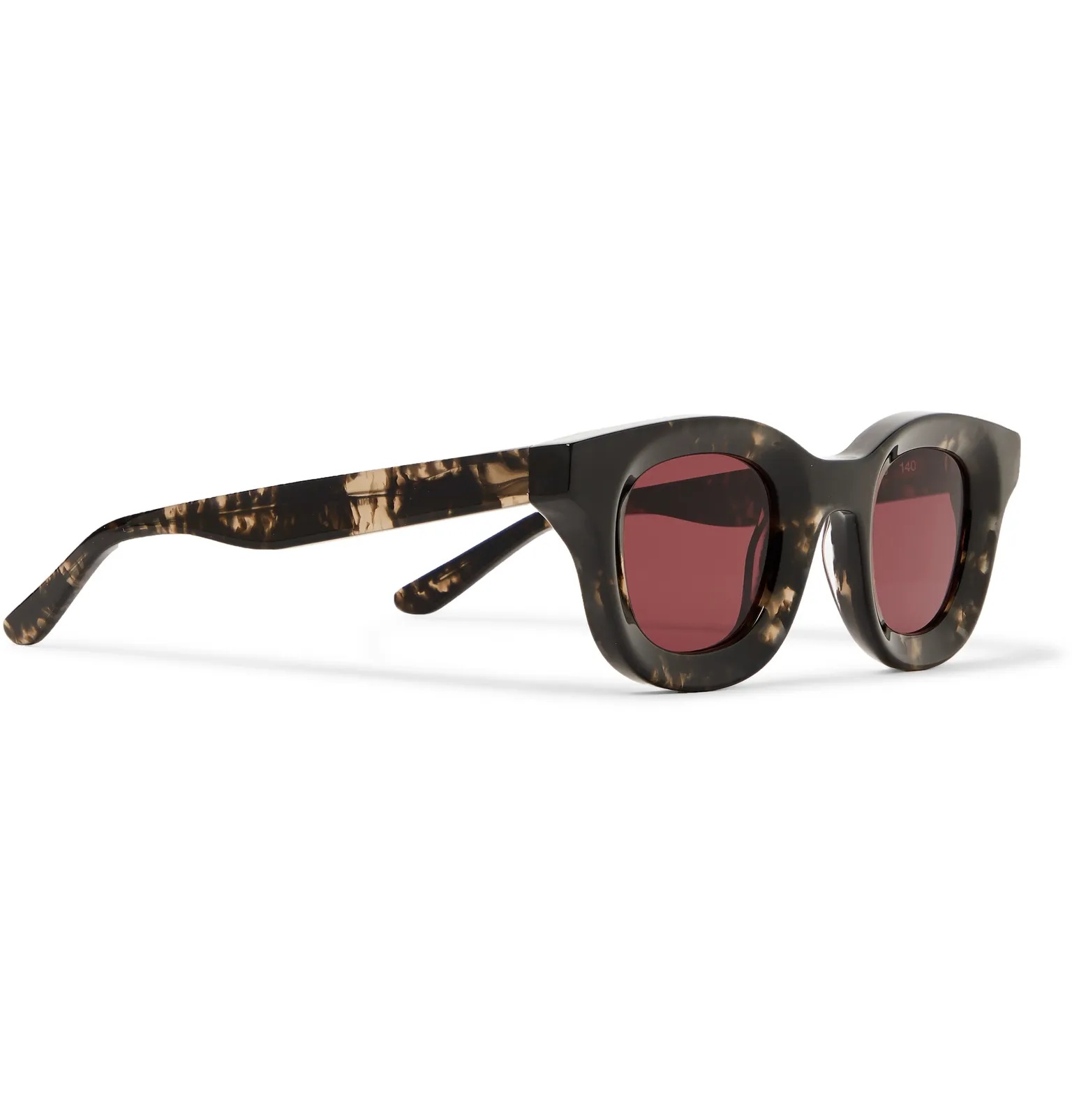 + Thierry Lasry Rhodeo Square-Frame Camouflage-Print Acetate Sunglasses - 2