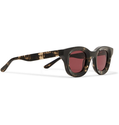 Rhude + Thierry Lasry Rhodeo Square-Frame Camouflage-Print Acetate Sunglasses outlook