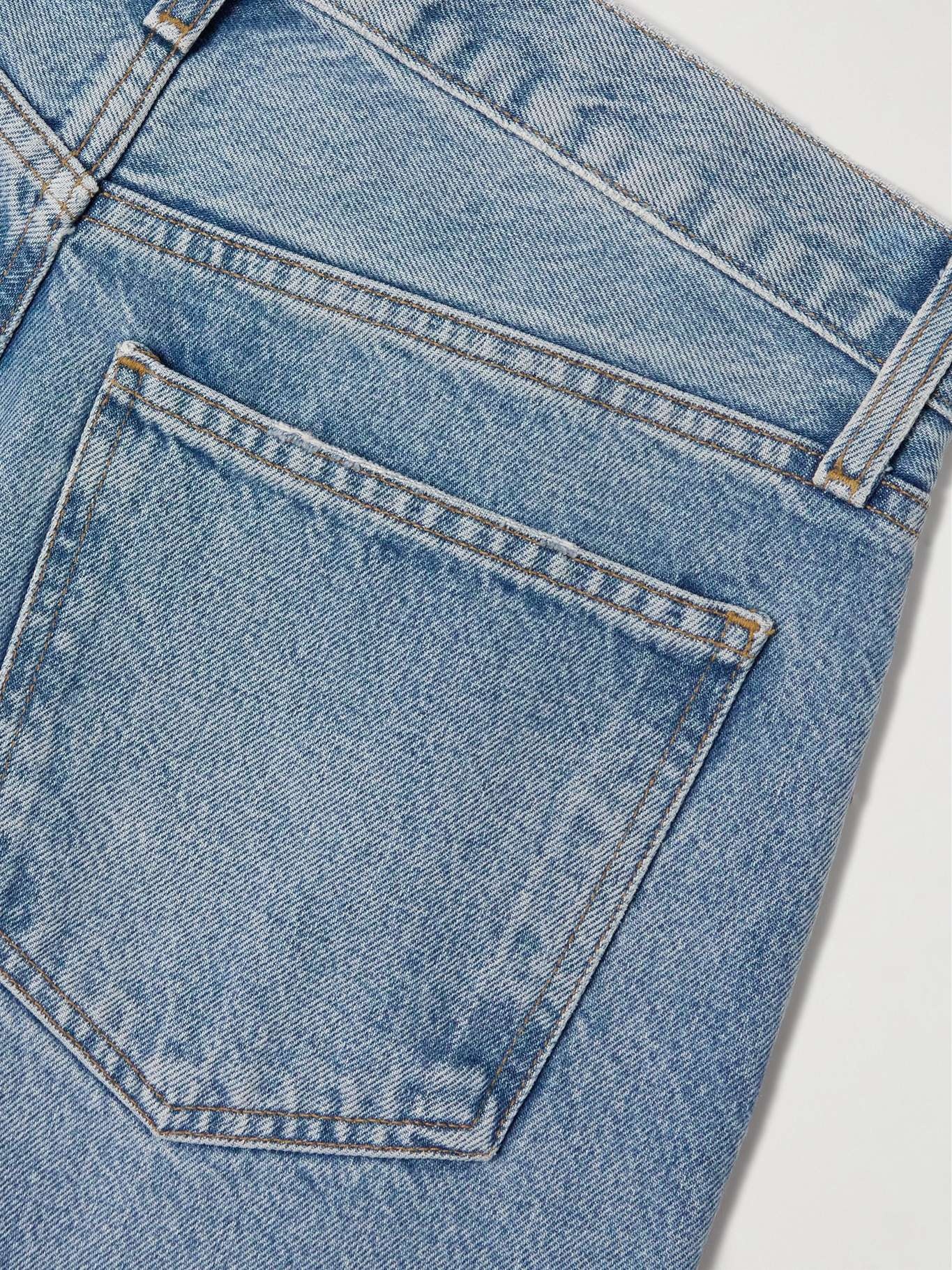 Clara Baggy wide-leg organic jeans Mid denim - 6