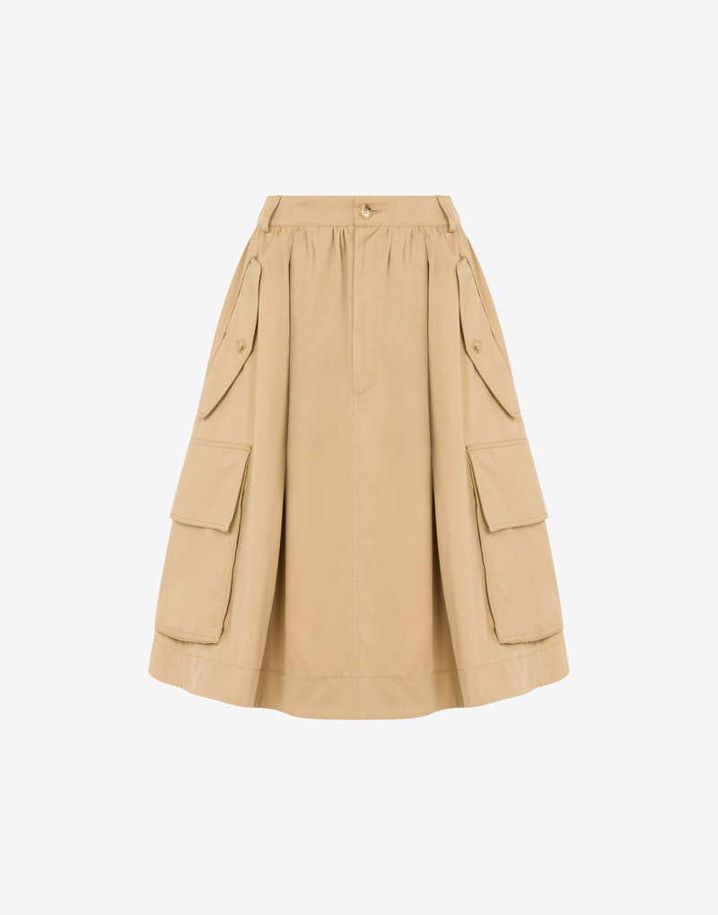 COTTON CLOTH SKIRT - 1