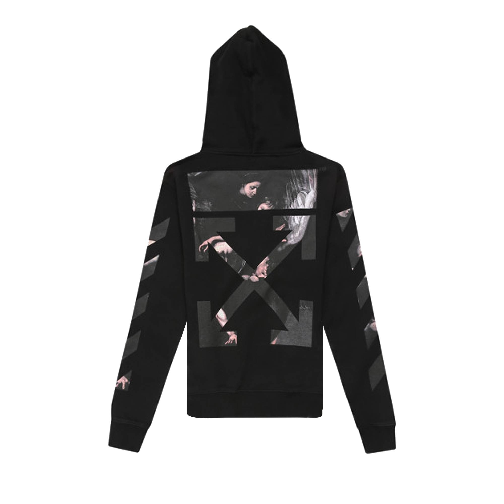 Off-White Caravaggio Arrows Hoodie 'Black/Multicolor' - 2