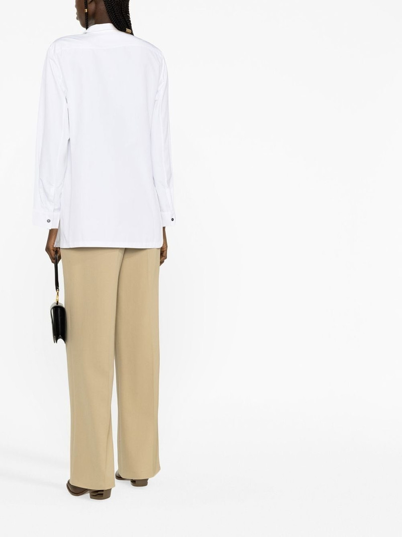 long-sleeved patch pocket shirt 4