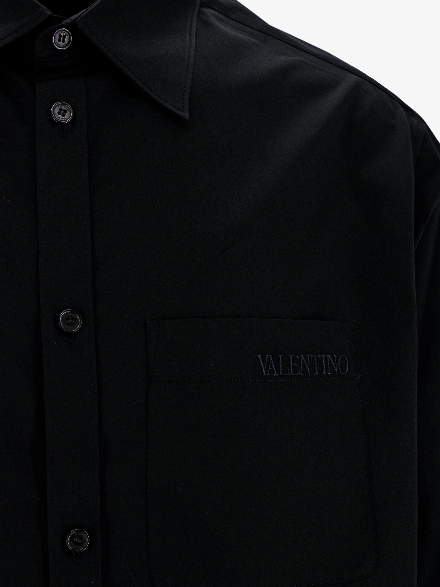 Valentino Man Shirt Man Black Shirts - 3