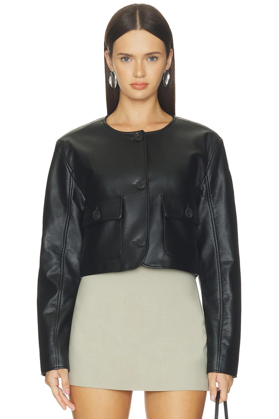 Cropped Jacket - 1