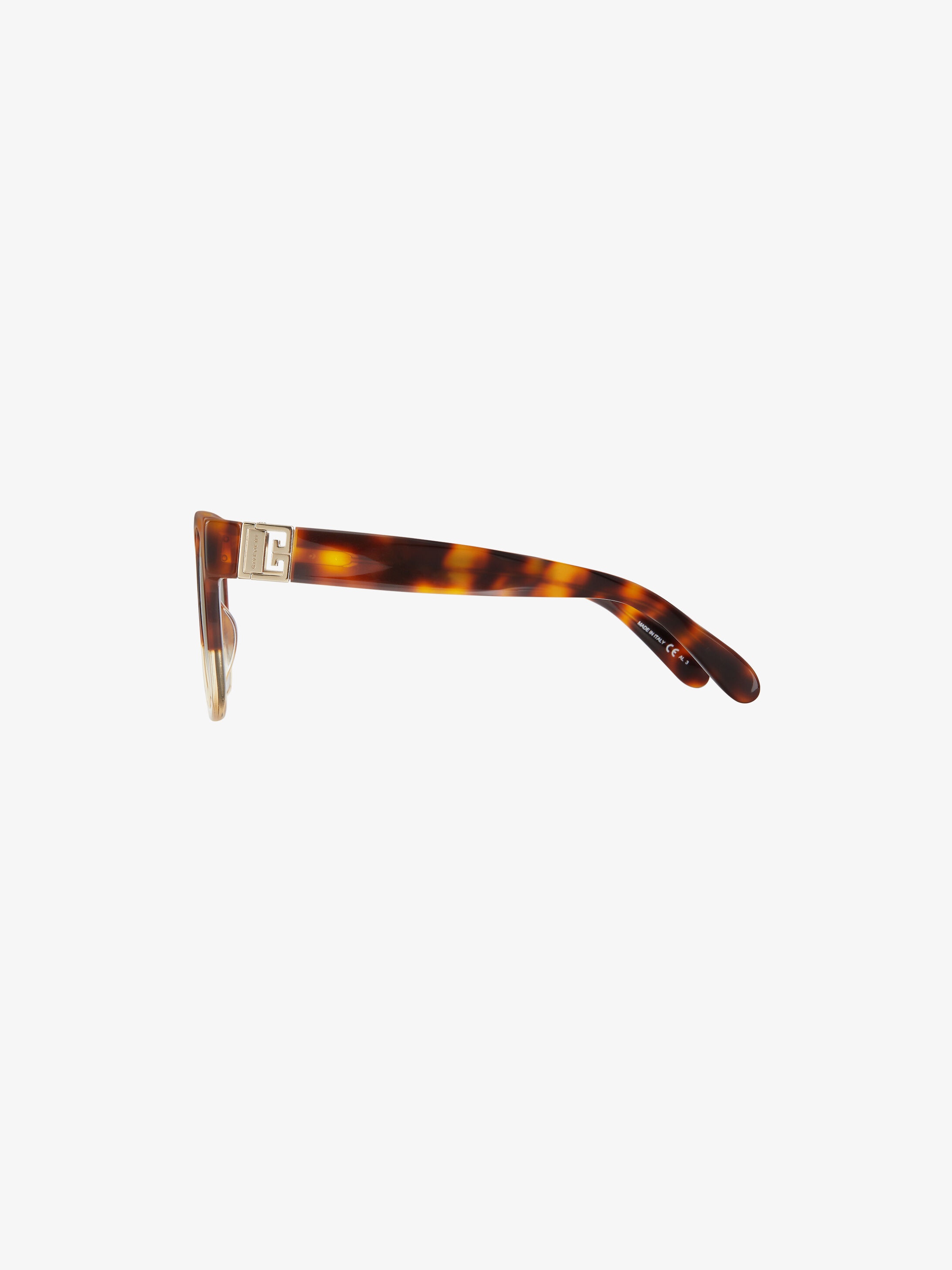 Two tone GV3 square sunglasses in acetate - 4