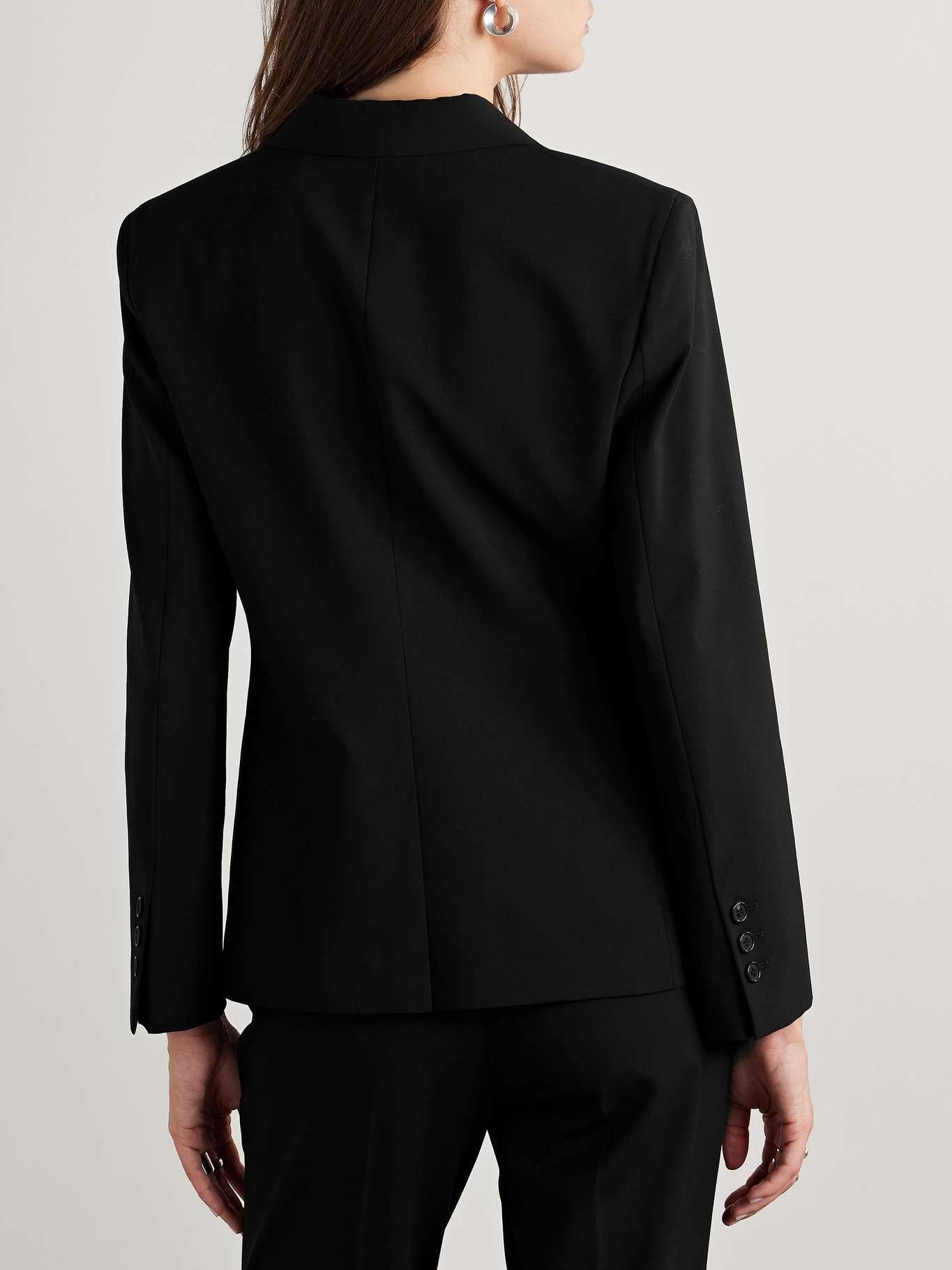Wool-blend blazer Black - 4