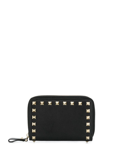 Valentino Rockstud zip-around wallet outlook