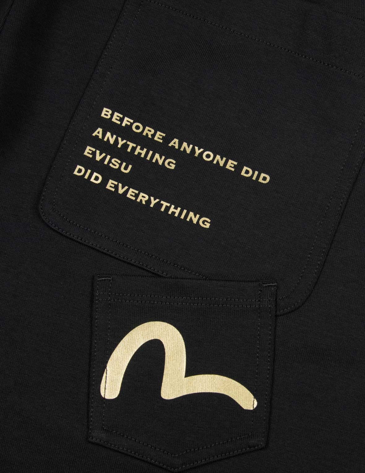 Multi Pocket and Logo Print Loose Fit Sweatpants - 8