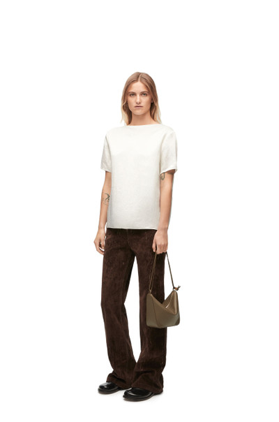 Loewe Chain top in technical satin outlook