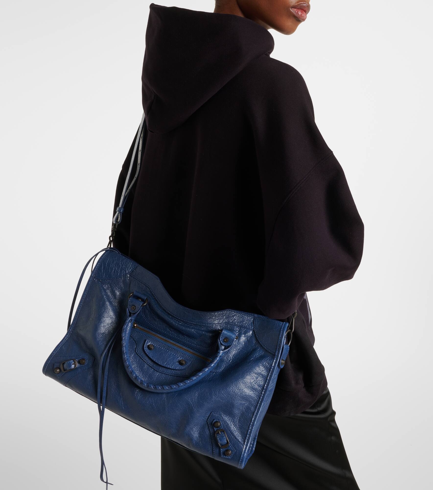 Le City Medium leather tote bag - 6