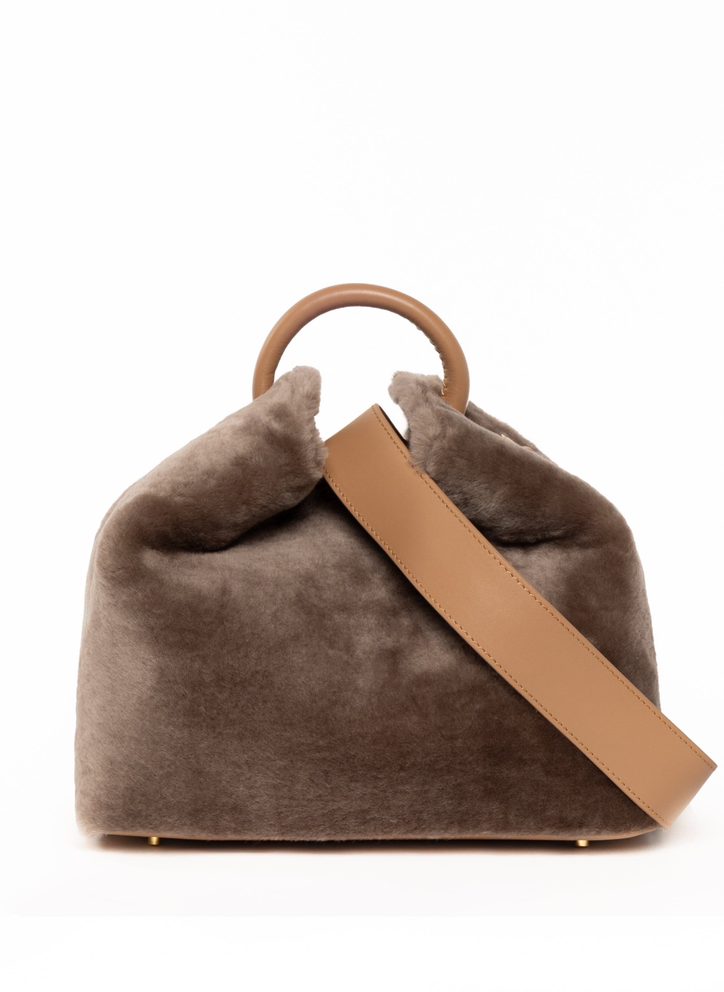 Raisin Shearling Montone Taupe - 4