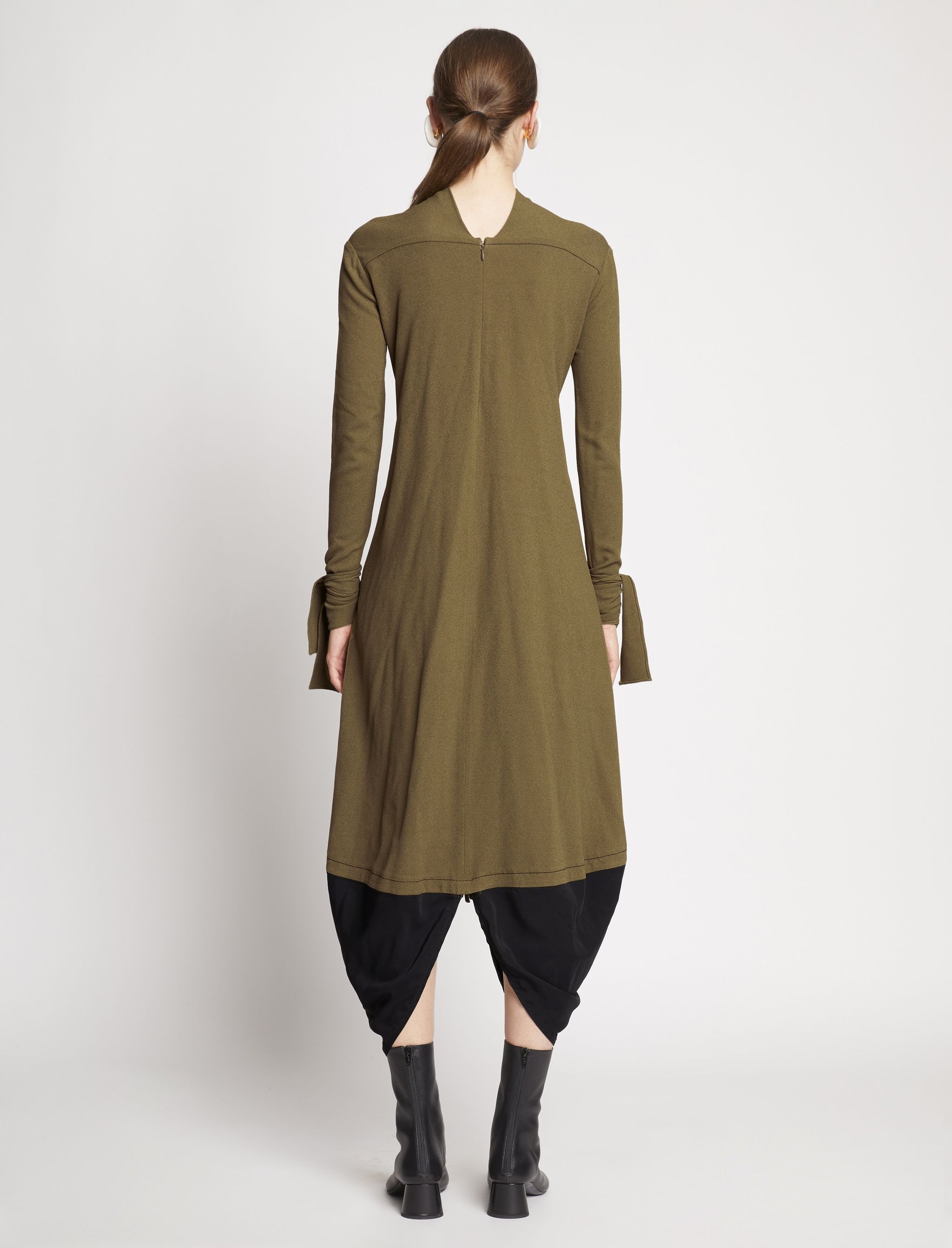 Viscose Marocaine Cinched Dress - 4
