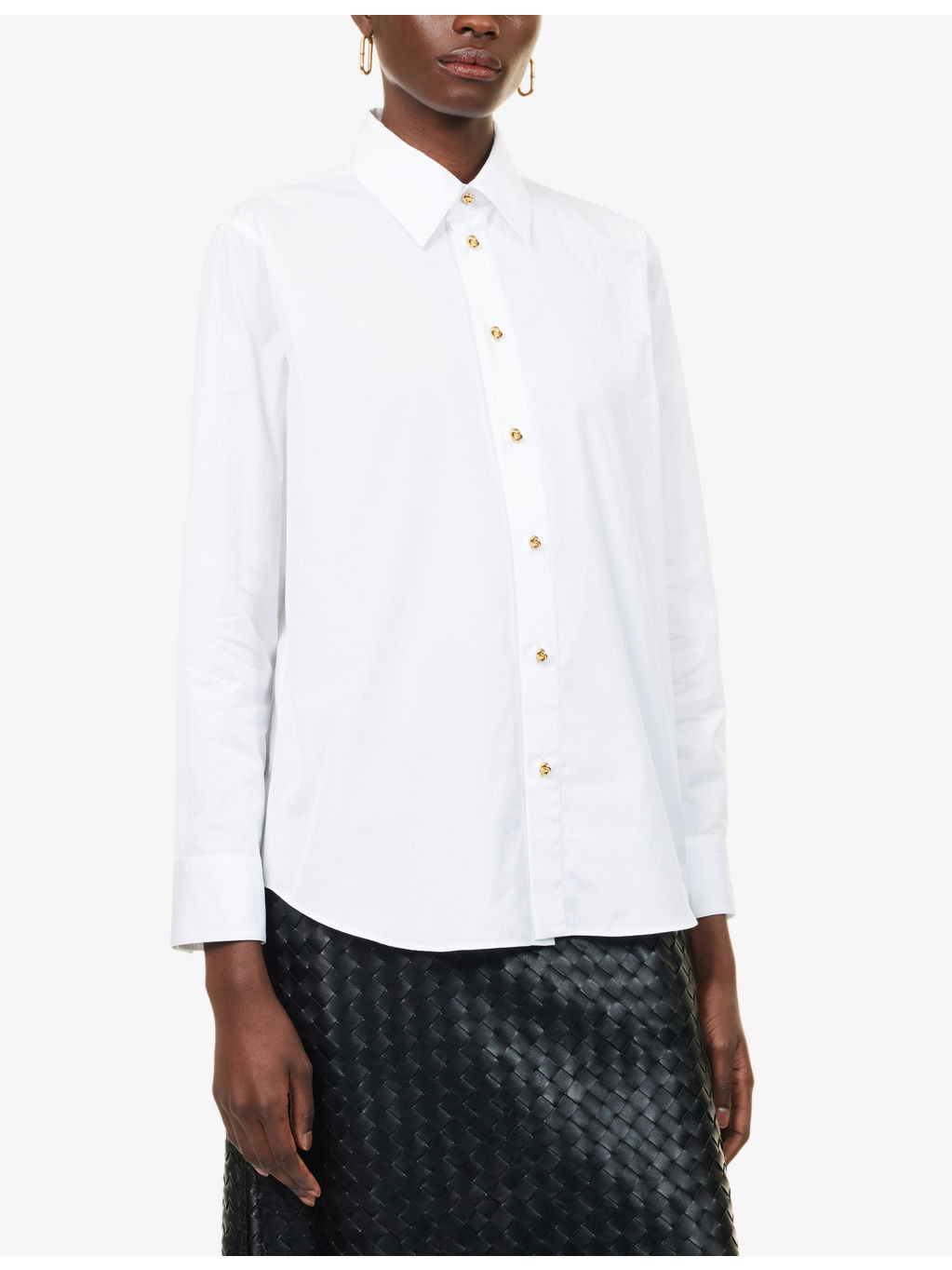 Knot Regular-Fit Cotton Shirt - 3