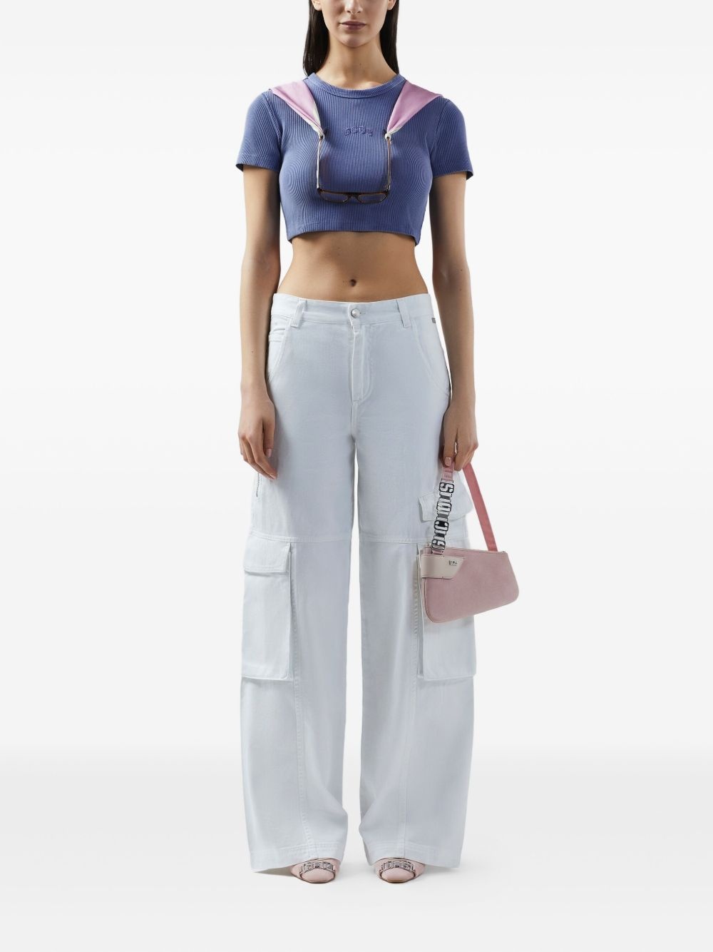 Lounge Logo cropped T-shirt - 2
