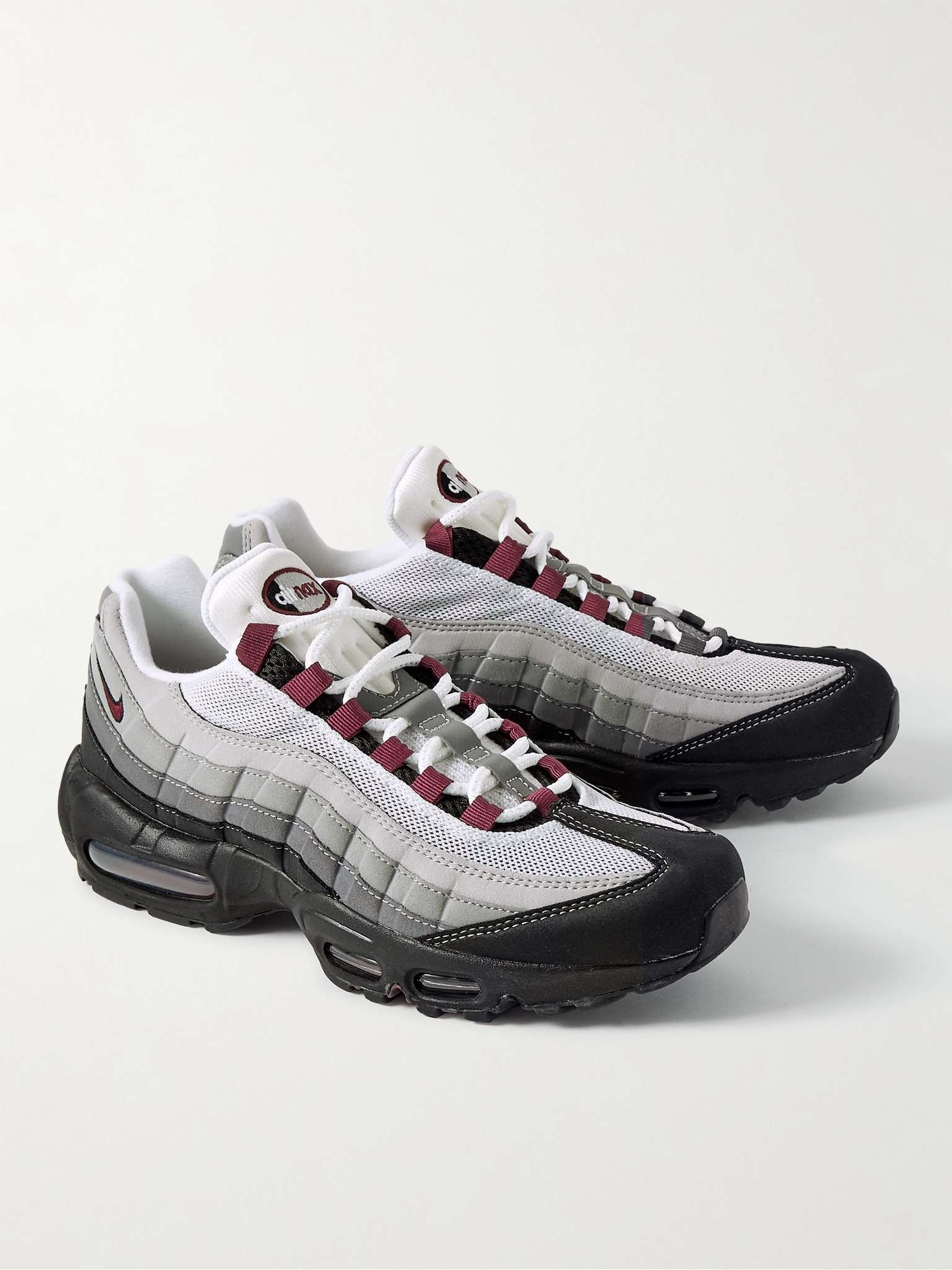 Air Max 95 Suede and Mesh Sneakers - 4