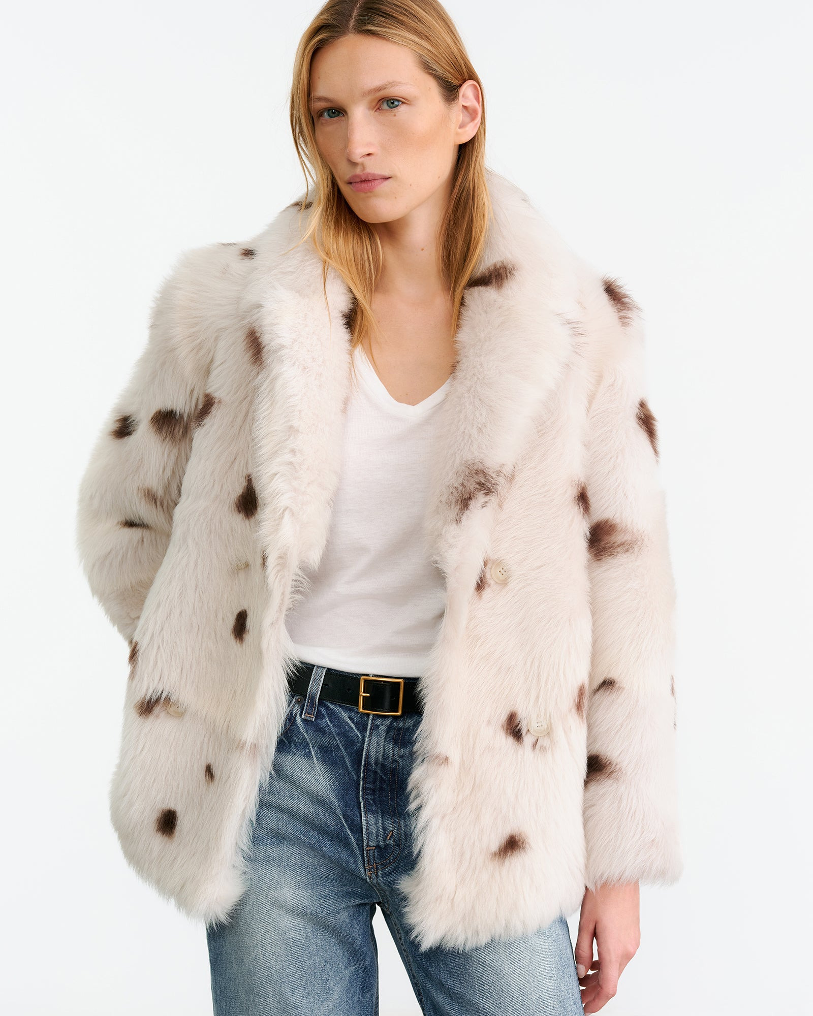 CAPUCINE SHEARLING JACKET - 2