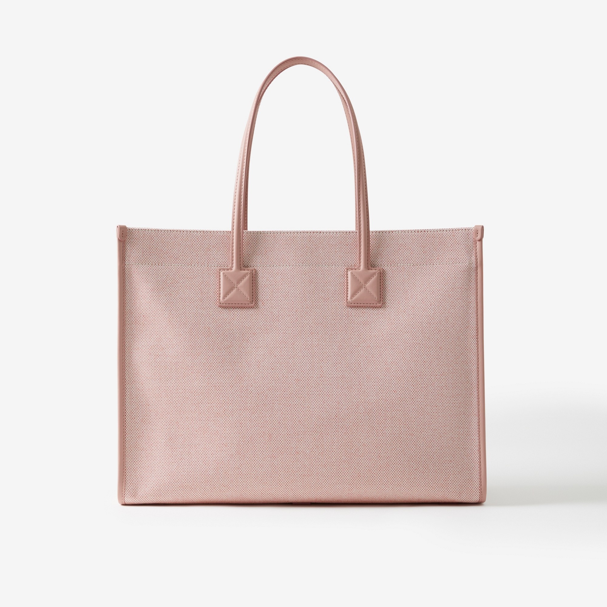 Two-tone Canvas and Leather Medium Freya Tote - 4