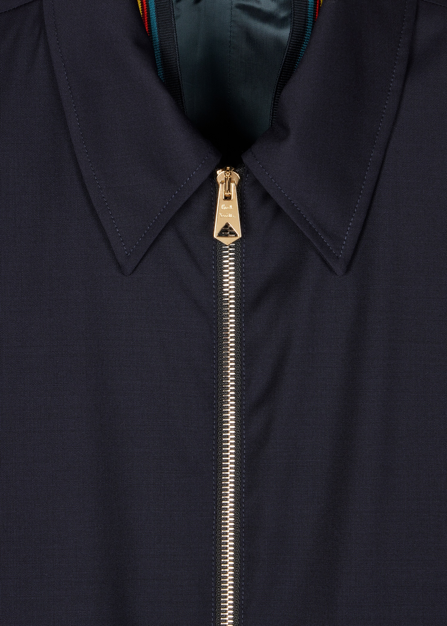 Dark Navy 'Storm System' Zip Jacket - 4