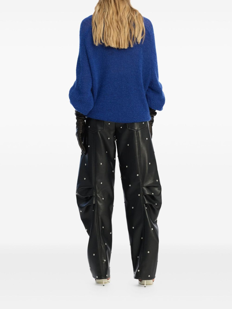 ROTATE logo-patch sweater outlook