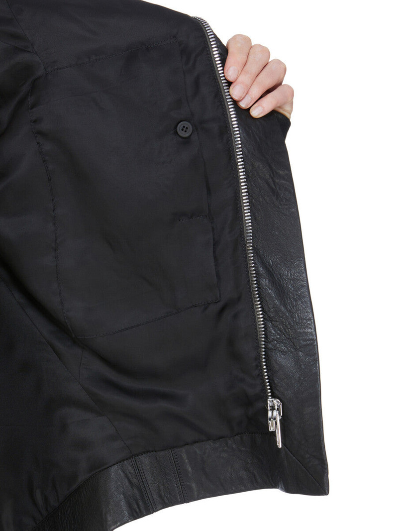 Black Temple Naska Biker Leather Jacket 6